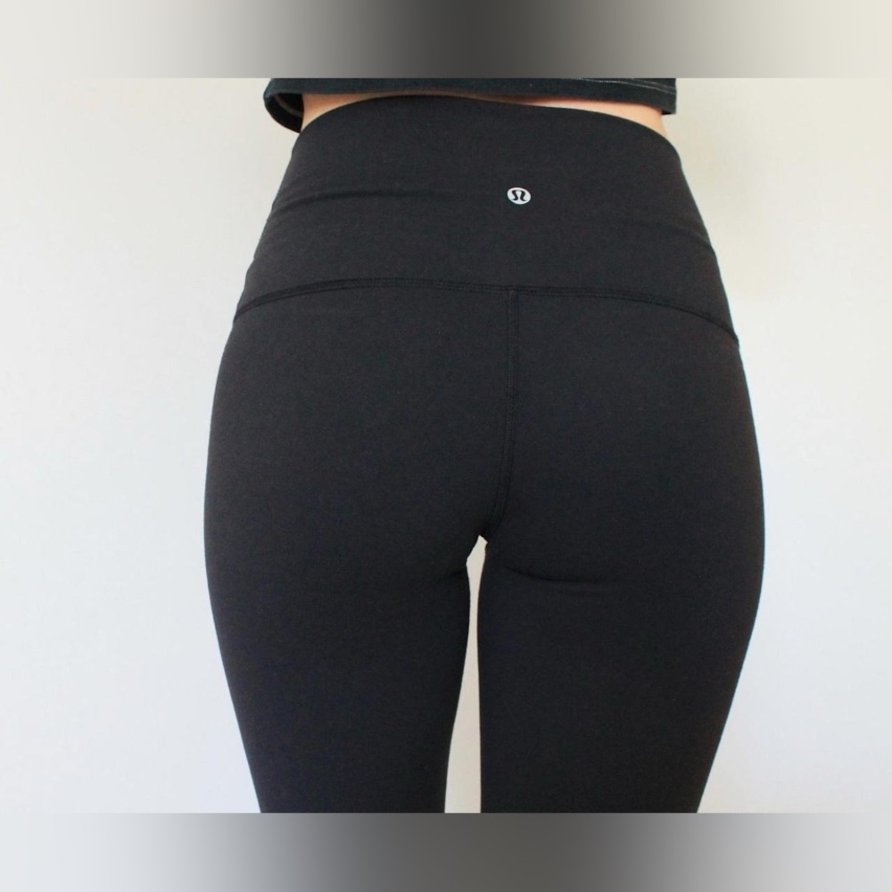 Lululemon Black High-Rise Capris/ Worn Once Like New